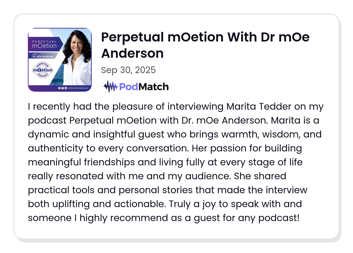 Perpetual mOetion With Dr mOe Anderson