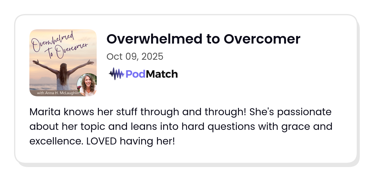 Overwhelmed to Overcomer