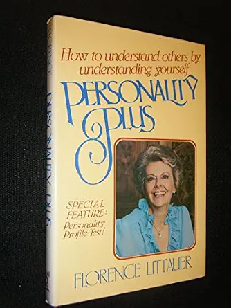 Cover of the original hardcover edition of Personality Plus by Florence Littauer, featuring the author's portrait and the subtitle "How to understand others by understanding yourself."